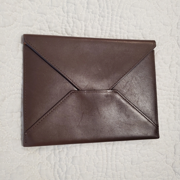 Coach Leather Envelope / Wallet for Photos, Receipts, Cards - Picture 1 of 9